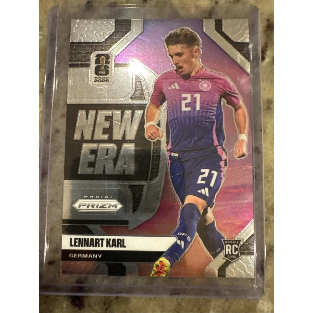 2026 Panini Prizm FIFA World Cup Lennart Karl New Era Rookie Germany Insert